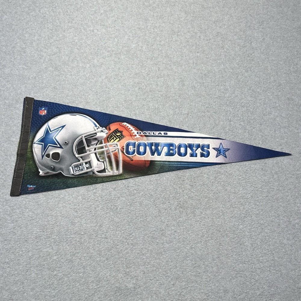 Dallas Cowboys NFL Helmet‎ Pennant VINTAGE Made In USA Wincraft Sports Football